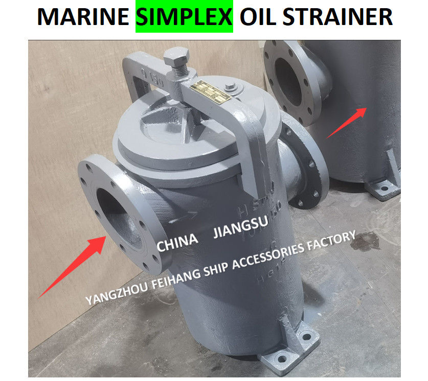 Dati tecnici per il JIS F7209 Stagni di olio semplici e corpo del filtro del paniere di olio singolo - ghisa e filtro - acciaio inossidabile