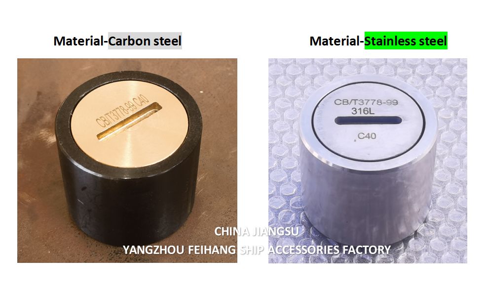 Testata tubo di sondaggio Tappo di sondaggio con coperchio Tipo scanalato O.d. 108mm I.d. 82mm Testa H 65mm Filetto M76*3.0
