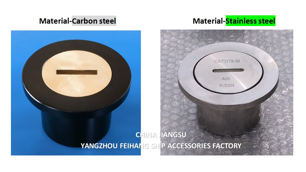 Testata tubo di sondaggio Tappo di sondaggio con coperchio Tipo scanalato O.d. 108mm I.d. 82mm Testa H 65mm Filetto M76*3.0
