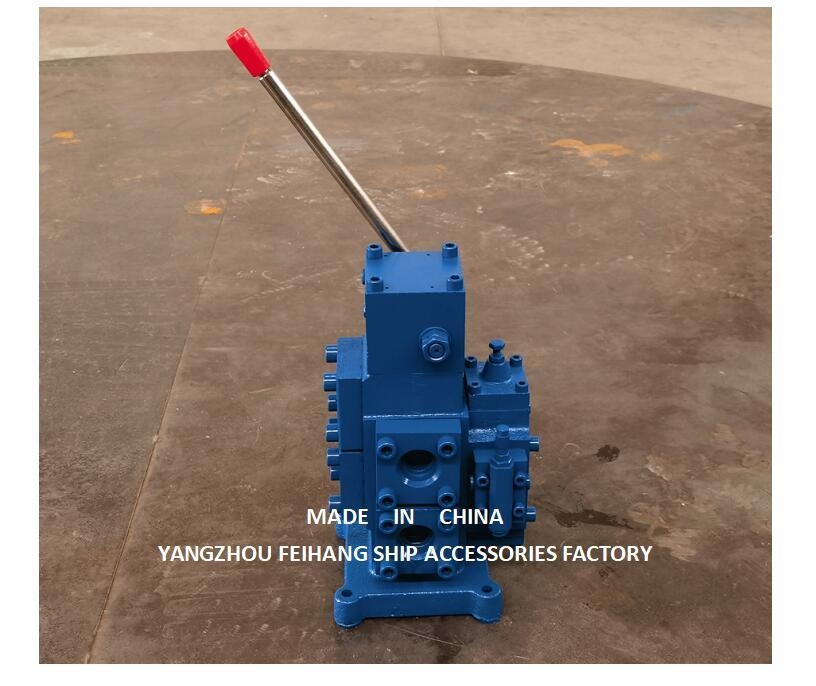 Blocco di valvola di controllo del verricello con porta di ingresso/uscita dimensione 20a-50a in blu e verde per un'efficienza ottimale delle prestazioni operative