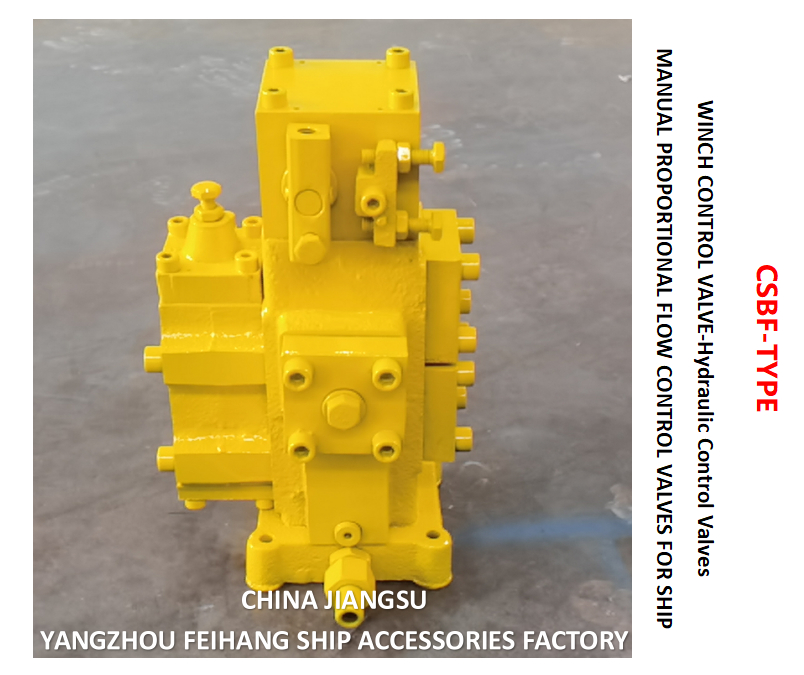 CSBF-G40 tipo VINCH CONTROL BLOCK CONTROL VALVEL MANUALE PROPORZIONALE VALVELLE DI CONTROLLO DEL FLOW per navi