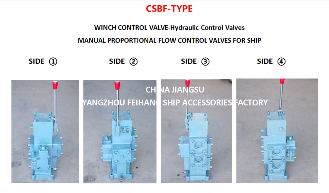 CSBF-G40 tipo VINCH CONTROL BLOCK CONTROL VALVEL MANUALE PROPORZIONALE VALVELLE DI CONTROLLO DEL FLOW per navi