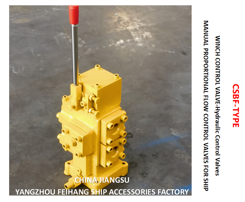 CSBF-G40 tipo VINCH CONTROL BLOCK CONTROL VALVEL MANUALE PROPORZIONALE VALVELLE DI CONTROLLO DEL FLOW per navi
