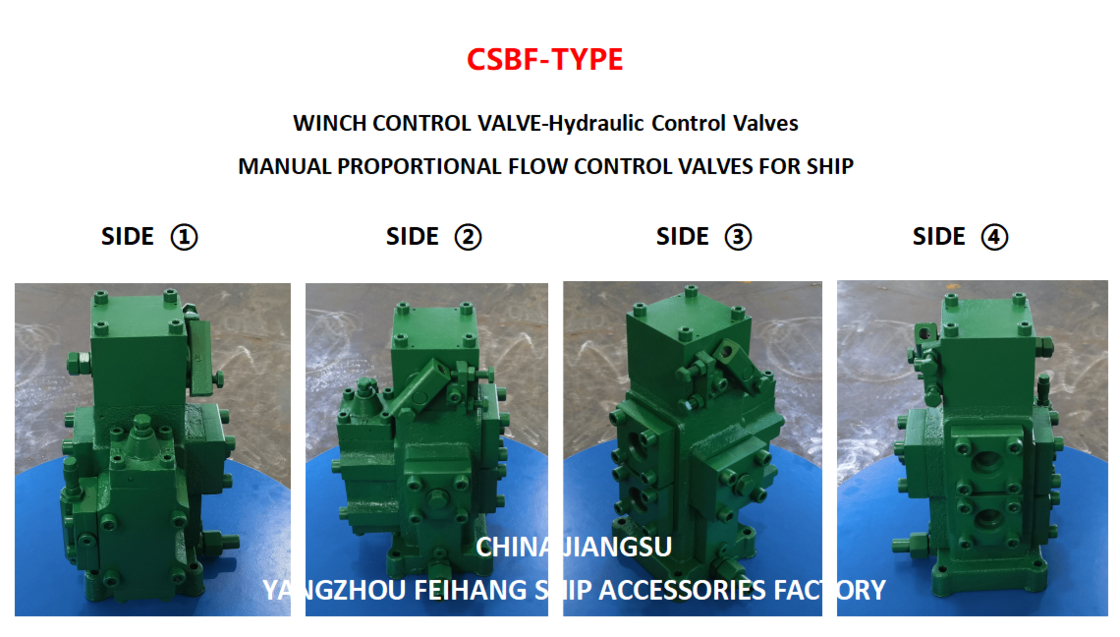 CSBF-G40 tipo VINCH CONTROL BLOCK CONTROL VALVEL MANUALE PROPORZIONALE VALVELLE DI CONTROLLO DEL FLOW per navi