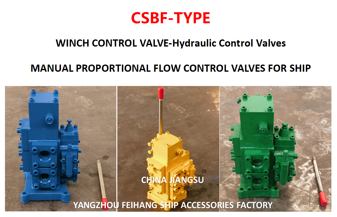 Valvola di controllo della treccia anteriore Modello CSBF-G20, CSBF-G25, CSBF-G32, CSBF-G40, CSBF-G50