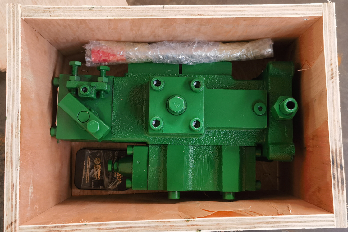 Blocco di valvola di controllo del verricello con porta di ingresso/uscita dimensione 20a-50a in blu e verde per un'efficienza ottimale delle prestazioni operative