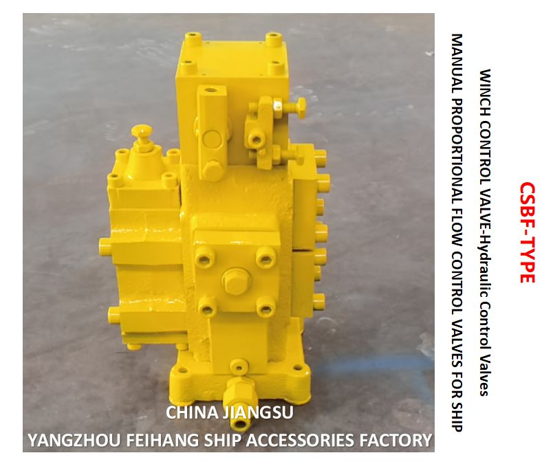 Diverso simbolo per la valvola di controllo del verricello modello CSBF-G32 e la valvola di controllo idraulica modello CSBF-G32