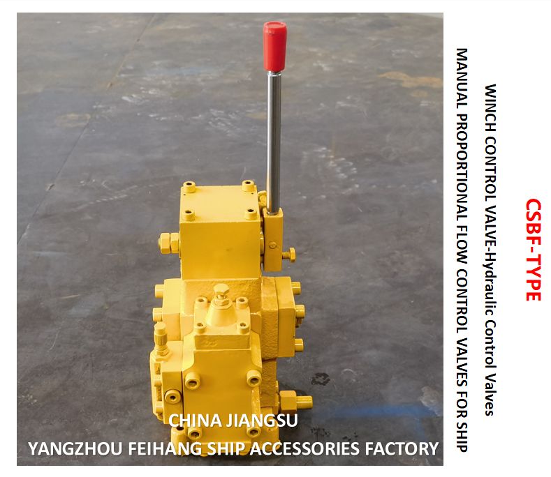 Diverso simbolo per la valvola di controllo del verricello modello CSBF-G32 e la valvola di controllo idraulica modello CSBF-G32