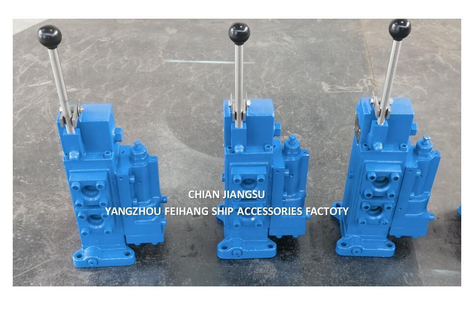 35SFRE WINCH CONTROL BLOCK CONTROL VALVEL VALVEL MANUALE PROPORZIONALE di controllo del flusso per navi MODELLO35SFRE-MO40-H3