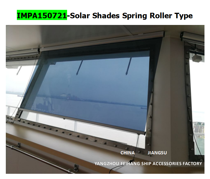 sunshading curtain for shipbuilding sunshade shade sunscreens for ships Frame Material Alum-Alloy Films Color GOLD,SILVER,GREY,BRONZE