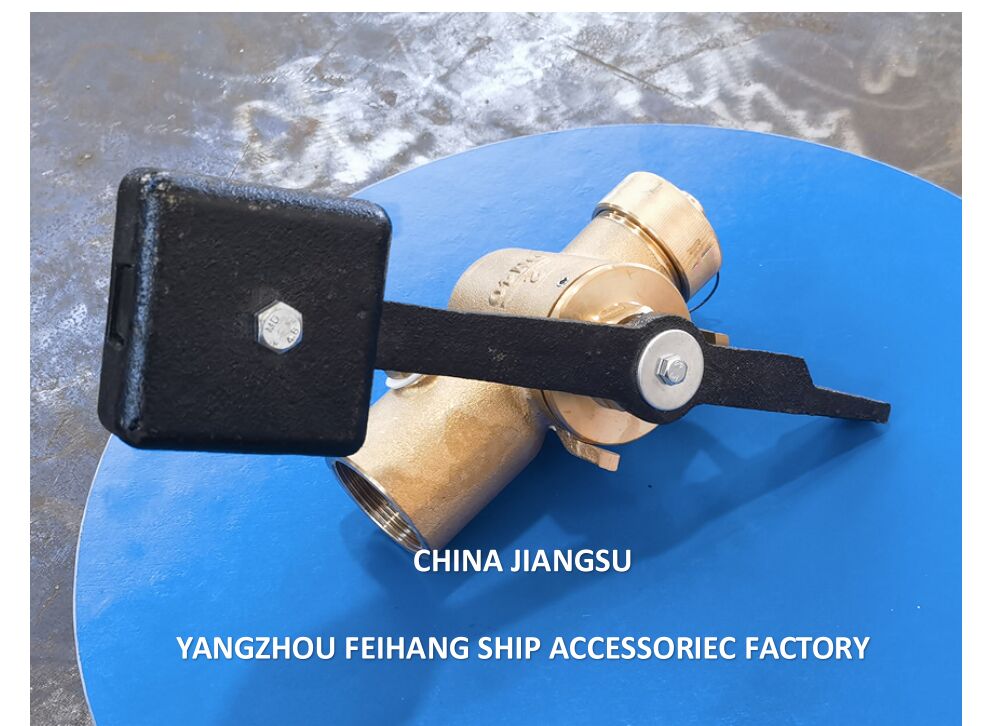VALVOLA AUT chiudente PER SONDA FH-40A CB/T3778-99 RUBINETTO PER SONDA ESTREMITÀ FILETTATE Materiale - Rame