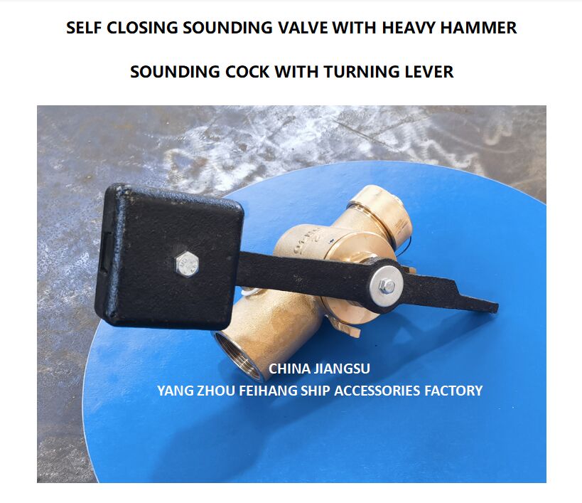 VALVOLA AUT chiudente PER SONDA FH-40A CB/T3778-99 RUBINETTO PER SONDA ESTREMITÀ FILETTATE Materiale - Rame