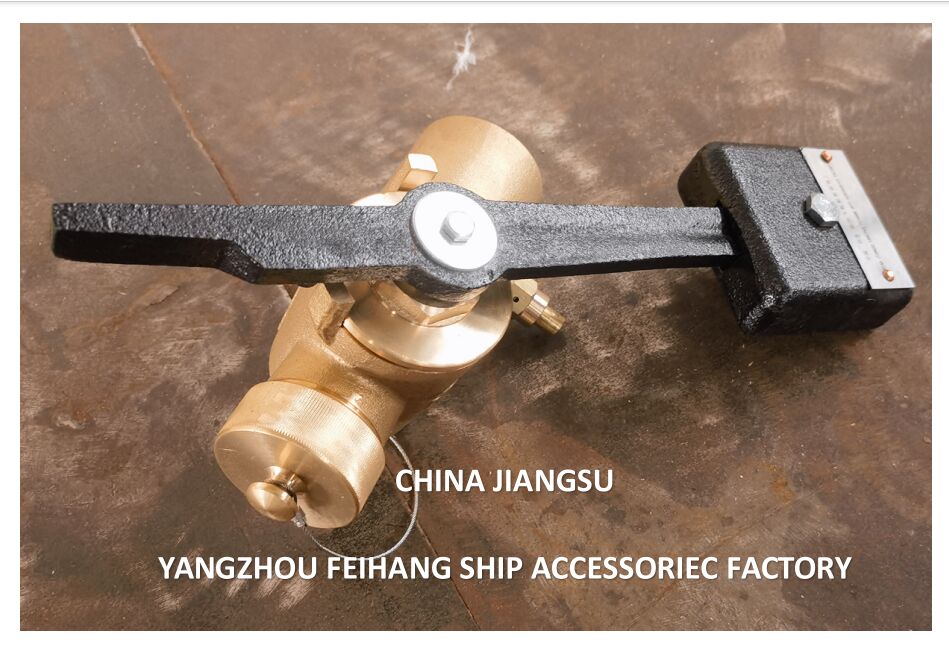 VALVOLA AUT chiudente PER SONDA FH-40A CB/T3778-99 RUBINETTO PER SONDA ESTREMITÀ FILETTATE Materiale - Rame