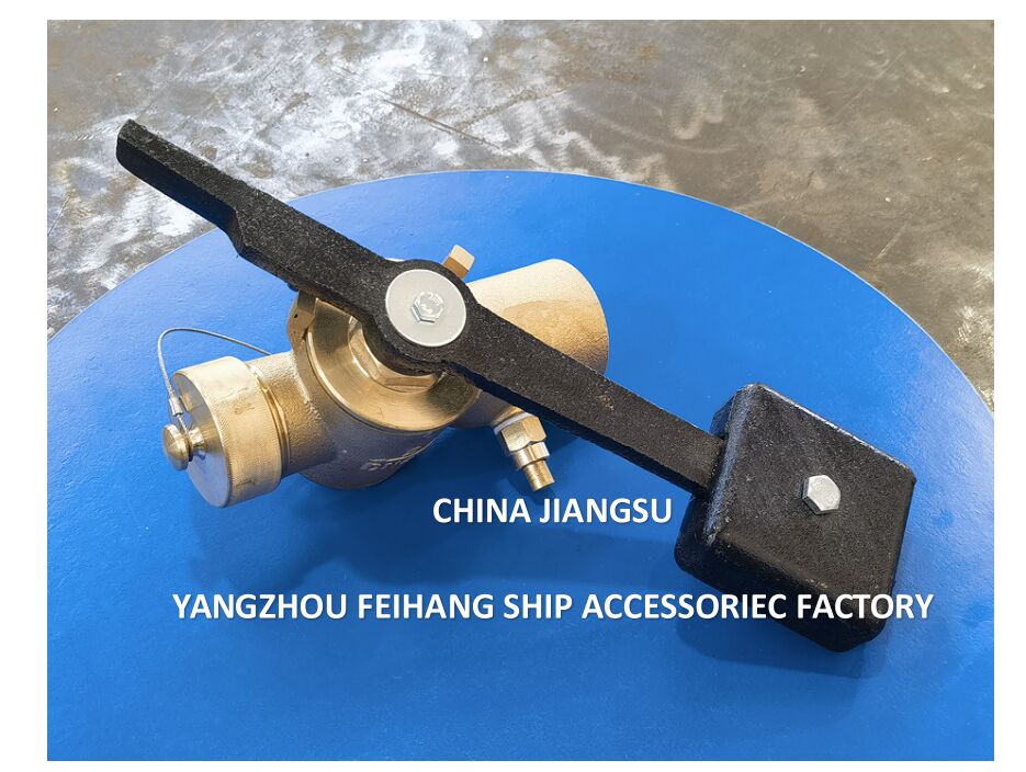 VALVOLA AUT chiudente PER SONDA FH-40A CB/T3778-99 RUBINETTO PER SONDA ESTREMITÀ FILETTATE Materiale - Rame