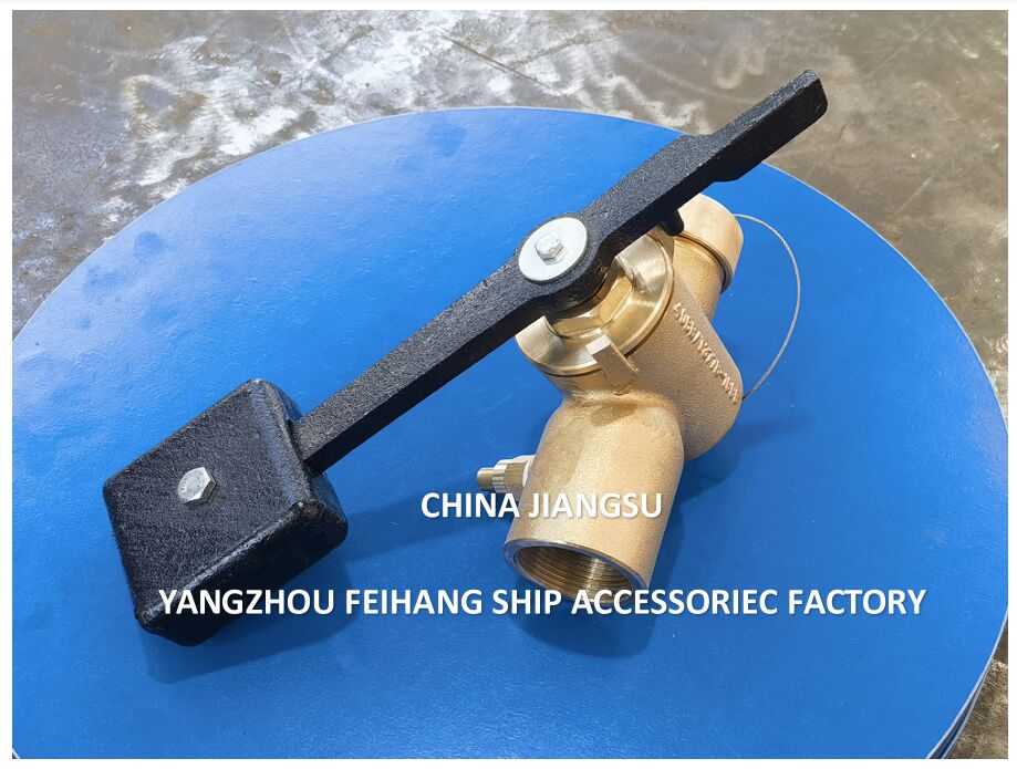 VALVOLA AUT chiudente PER SONDA FH-40A CB/T3778-99 RUBINETTO PER SONDA ESTREMITÀ FILETTATE Materiale - Rame