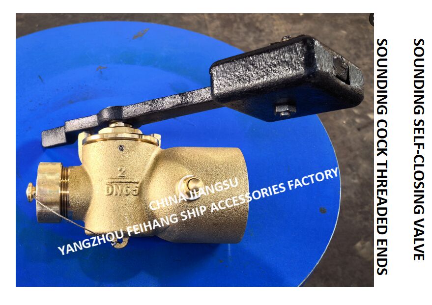 Valvola di profondità di chiusura automatica in bronzo Fh-65a Cb/T3778-99 Sounder con fine del filo interno Bsp e canna rotante a 360°.