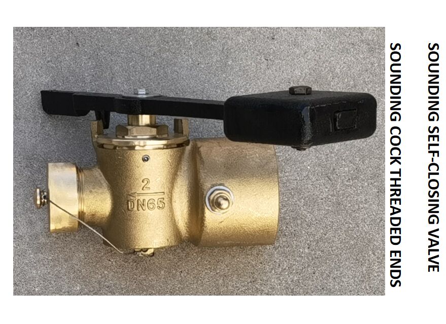 DN65 CB/T3778-99 Valvola di sonorizzazione a chiusura automatica e cocco di sonorizzazione con fine a filo e cocco di sonorizzazione con leva di rotazione