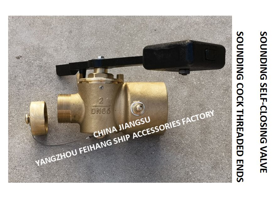 DN65 CB/T3778-99 Valvola di sonorizzazione a chiusura automatica e cocco di sonorizzazione con fine a filo e cocco di sonorizzazione con leva di rotazione