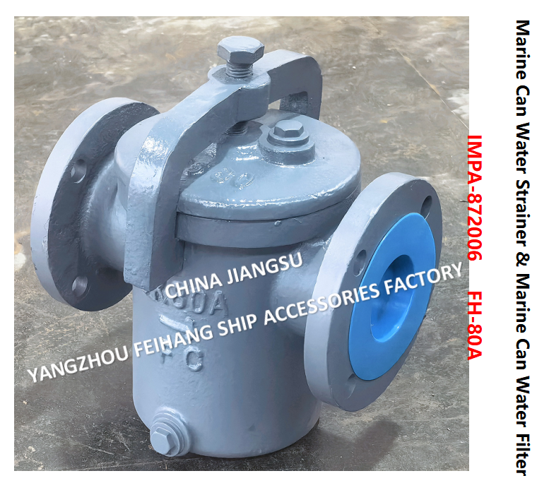 Component For FH-5K-80A Can Water Strainer  & FH-10K-80A Can Water Filter Cast iron body, stainless steel filter element
